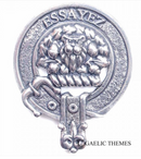 Dundas Clan Crest Badge in Pewter