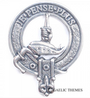 Erskine Clan Crest Badge in Pewter