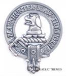 Forrester Clan Crest Badge in Pewter