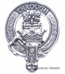 Hamilton Clan Crest Badge in Pewter