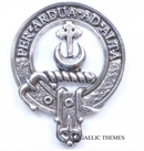 Hannay Clan Crest Badge in Pewter