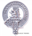 MacGregor Clan Crest Badge in Pewter