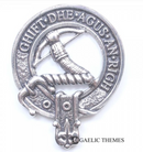 MacInnes Clan Crest Badge in Pewter