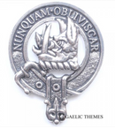 MacIver Clan Crest Badge in Pewter