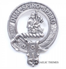 MacLennan Clan Crest Badge in Pewter