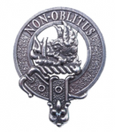 MacTavish Clan Crest Badge in Pewter