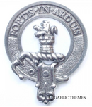 Middleton Clan Crest Badge in Pewter