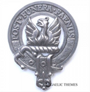 Mow Clan Crest Badge in Pewter