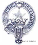 Rattray Clan Crest Badge in Pewter