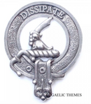 Scrymegour Clan Crest Badge in Pewter