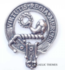 Skene Clan Crest Badge in Pewter