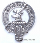 Spens Clan Crest Badge in Pewter