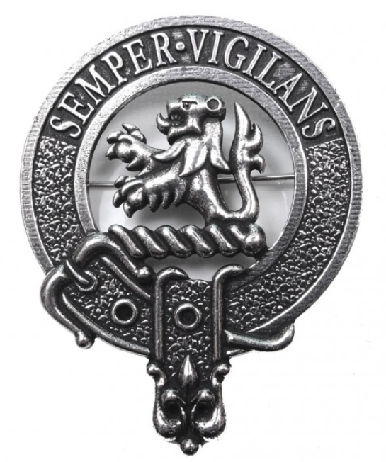 Wilson Clan Crest Badge in Pewter