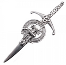 Clan Crest Pewter Kilt Pin with Brodie Crest