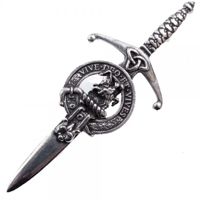 Clan Crest Pewter Kilt Pin with Craig Crest