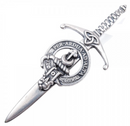 Clan Crest Pewter Kilt Pin with Hannay Crest