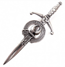 Clan Crest Pewter Kilt Pin with Kilgour Crest