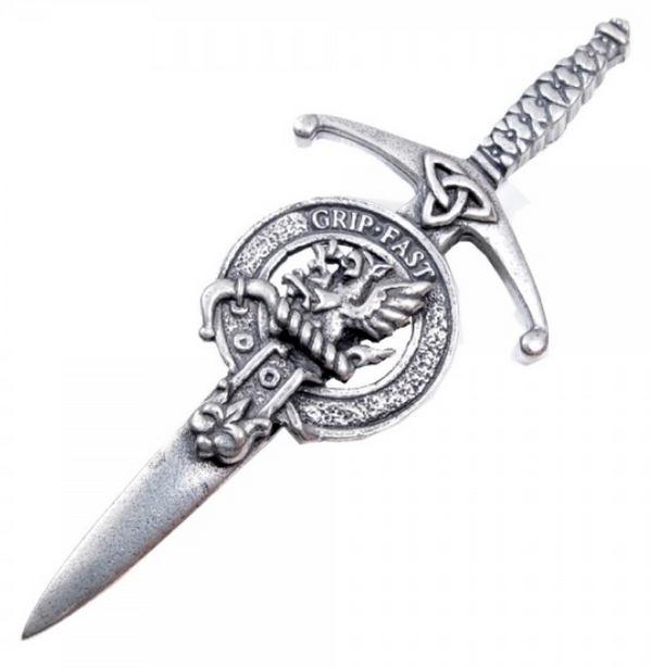 Clan Crest Pewter Kilt Pin by St Kilda