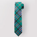Pure Wool Tie in Sinclair Hunting Ancient Tartan, showcasing elegant tartan pattern, perfect for stylish accessories.