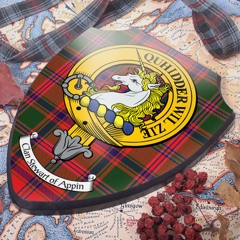 Stewart of Appin Clan Crest Printed Wall Plaque - Custom Made
