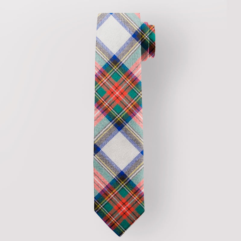 Pure Wool Tie in Stewart Dress Ancient Tartan