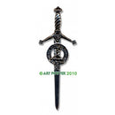 Clan Crest Pewter Kilt Pin with Strachan Crest