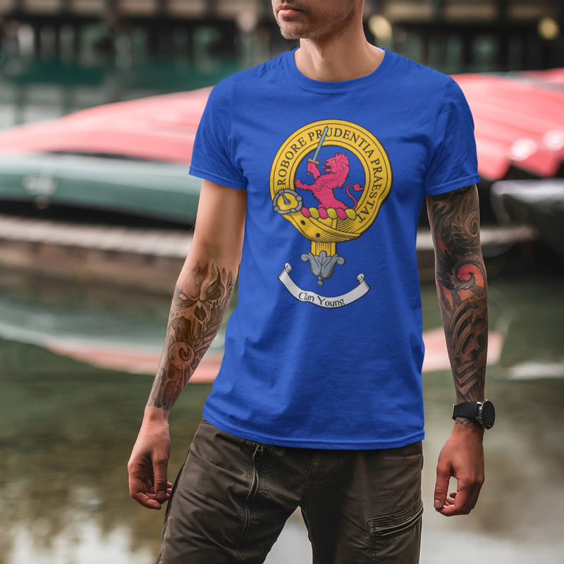 Young Clan Crest Gents T Shirt