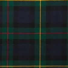 Luxury Tartan Handfasting Ribbon with Embroidery