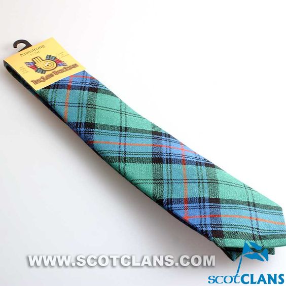 Pure Wool Tie in Armstrong Ancient Tartan