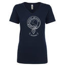 Armstrong Clan Crest Ladies Ouline T-Shirt