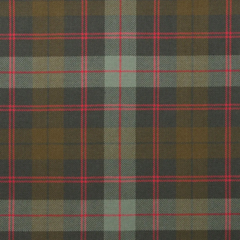 Luxury Tartan Handfasting Ribbon with Embroidery