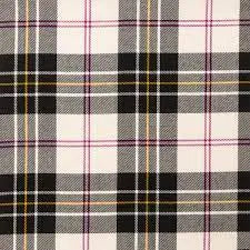 Luxury Tartan Handfasting Ribbon with Embroidery