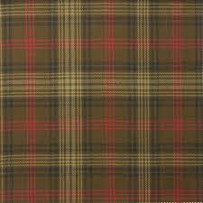Square Tartan Pin Badge