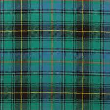 Square Tartan Pin Badge