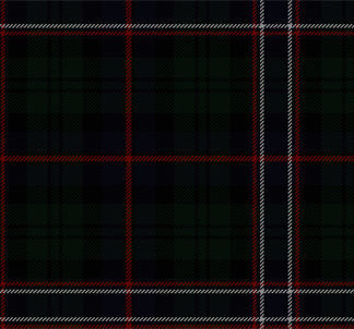 Luxury Tartan Handfasting Ribbon with Embroidery