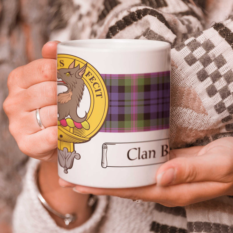 Baird Clan Crest and Tartan Mug