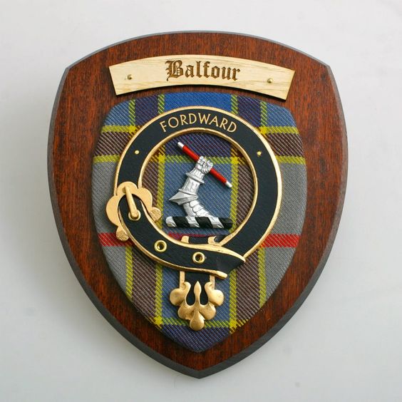 Balfour Clan Crest Plaque