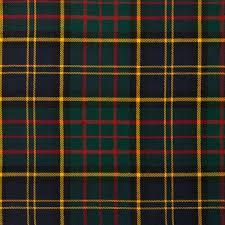 Luxury Tartan Handfasting Ribbon with Embroidery