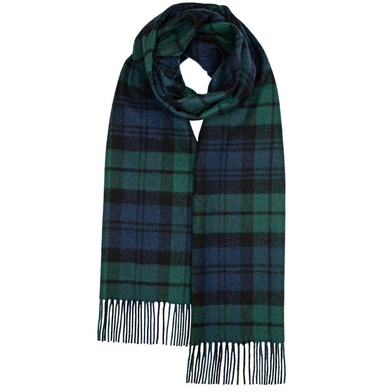 Darwin Oversized Tartan Lambswool Scarves