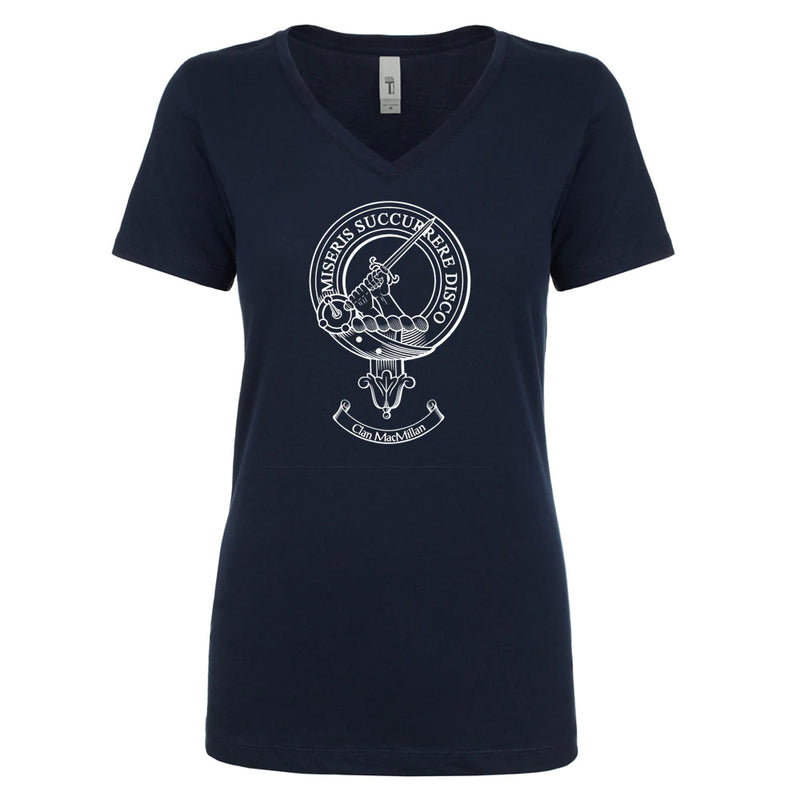 Clan Crest Ladies Ouline T-Shirt (Lady Fit)