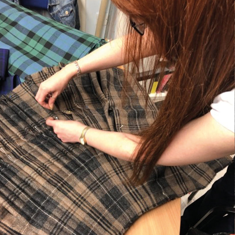 Brave Tweed Hand Stitched Kilt