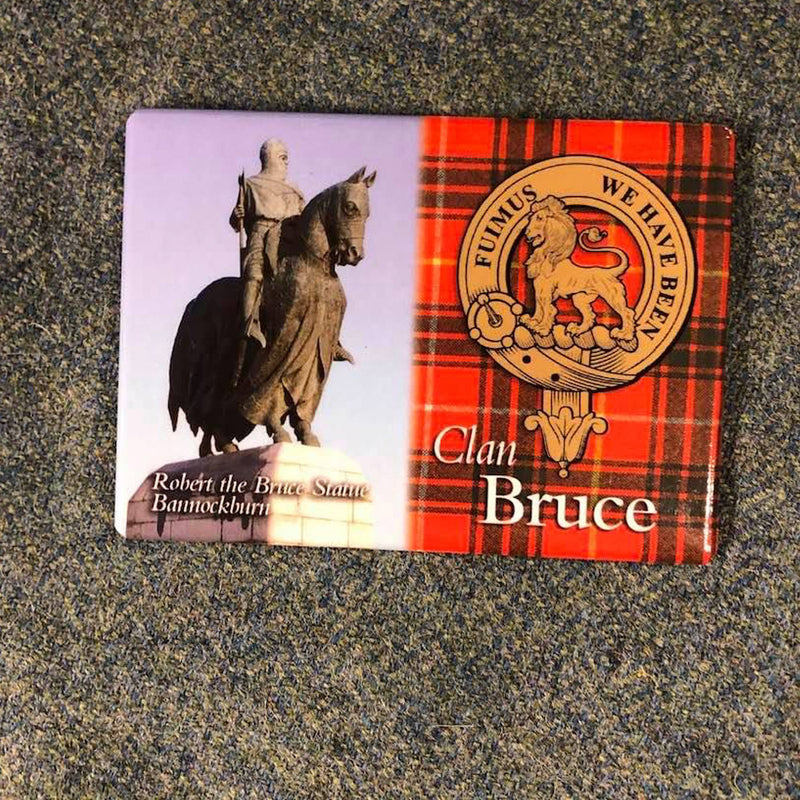 Clan Bruce Fridge Magnet