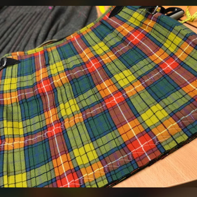 Buchanan Modern Heavyweight Hand Stitched Kilt