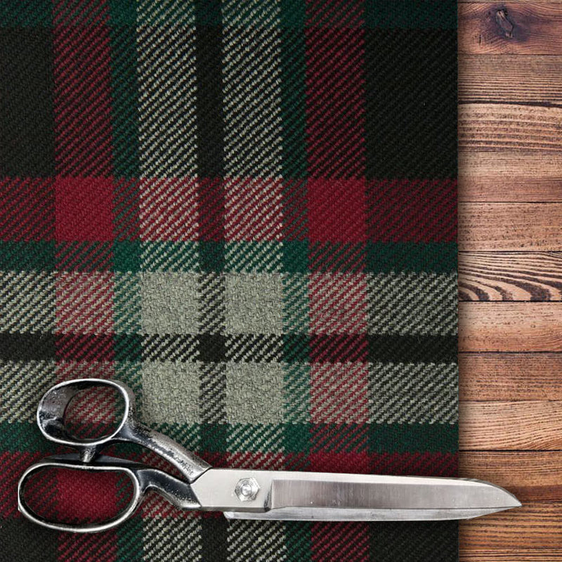 Lindsay Hunting Ancient Heavy Weight Tartan per meter - Discounted Price