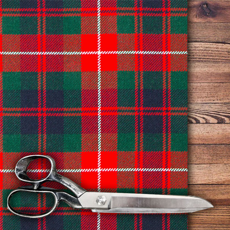 Lovat Color Fraser Lovat Modern Tartan per meter