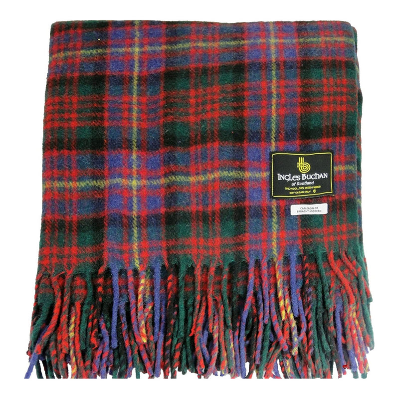 Cameron of Erracht  Tartan Throw Rug