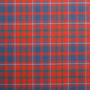 Classic Springweight Wool Tartan Tie featuring vibrant red and yellow plaid design, ideal for formal and casual events.