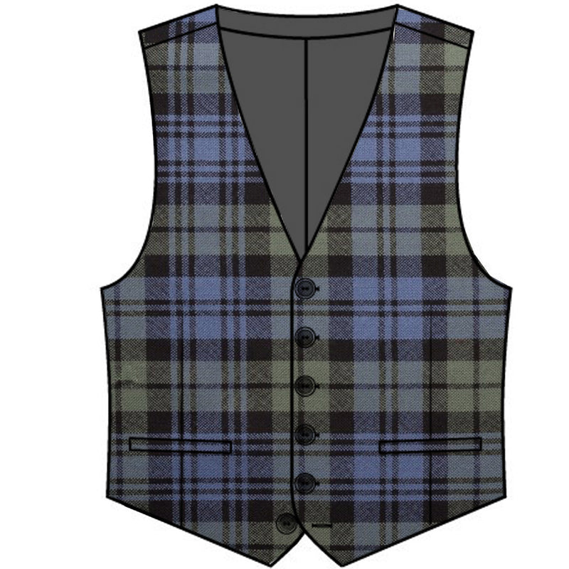 Campbell Faded Weathered Gents Waistcoat