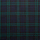 Close-up of a Springweight Wool Tartan Tie showcasing classic tartan designs from the Tartans C-F collection.