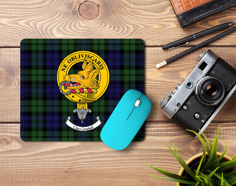 Campbell Clan Crest Mouse Pad